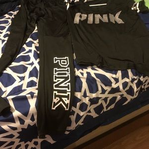 Pink pants and top. New